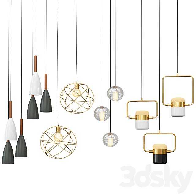 Four Hanging Lights 5