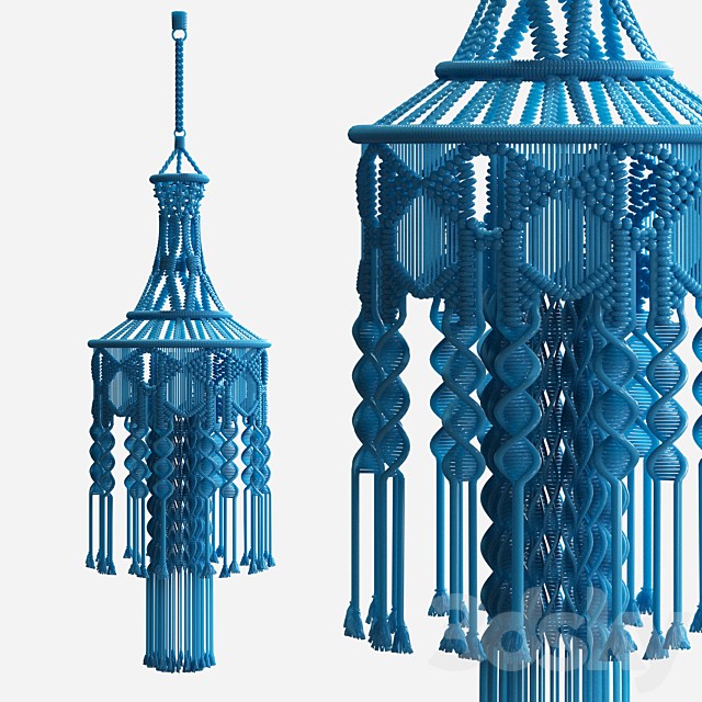 Chandelier macrame