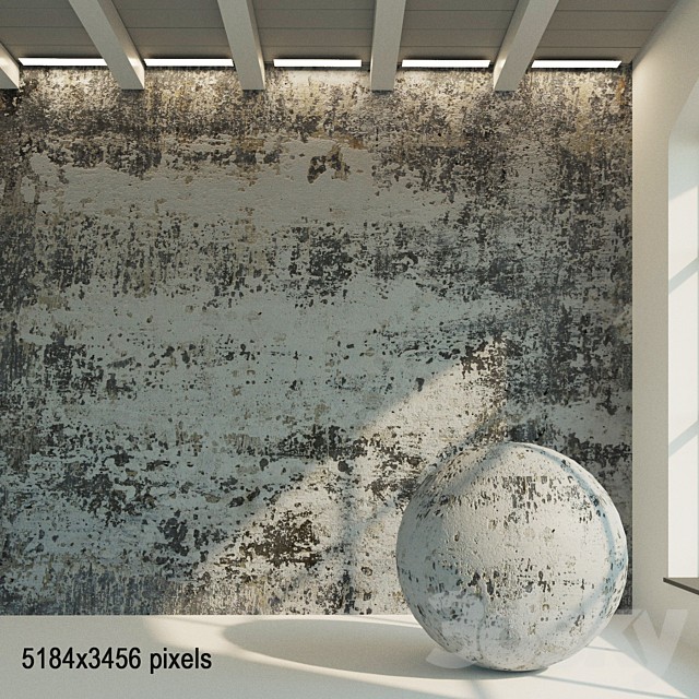 Concrete wall. Old concrete. 24
