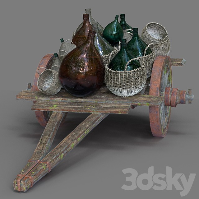 Wooden Cart