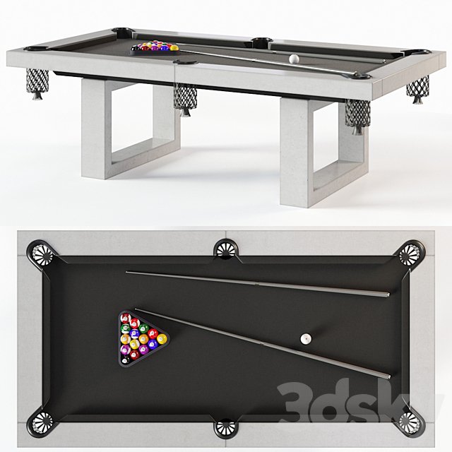 James De Wulf Pool Table