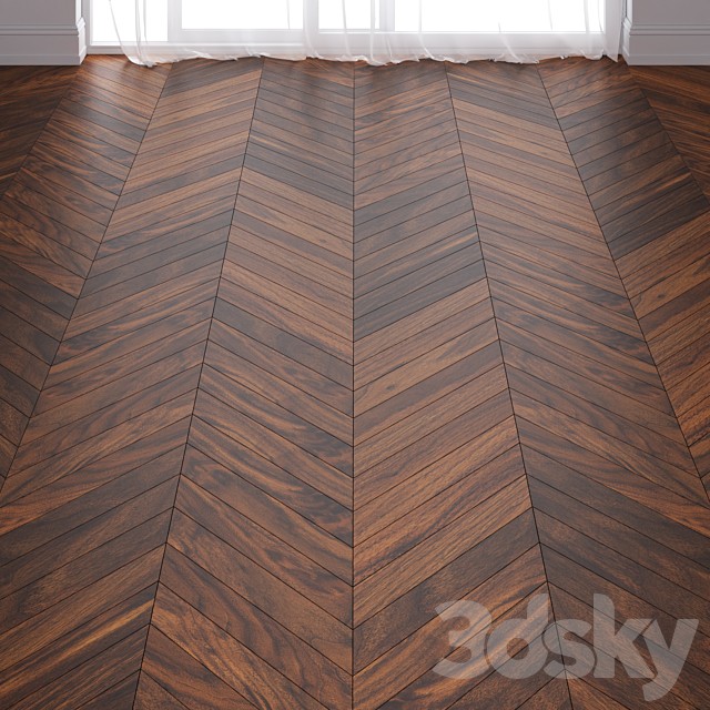Befag American Walnut Lacquer Parquet Floor in 3 types