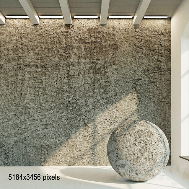 Concrete wall. Old concrete. 51