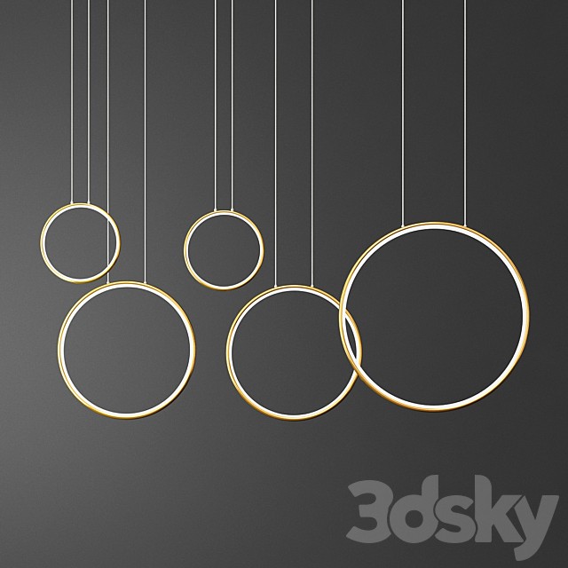 Bedroom Circle rings suspension