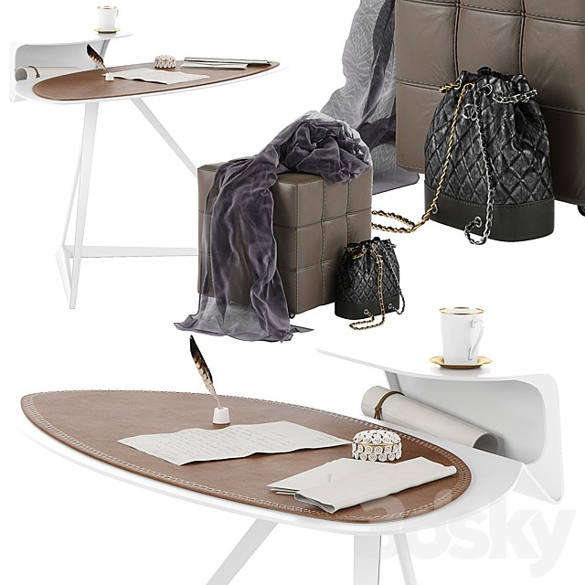 Cattelan Italia Storm desk set 02
