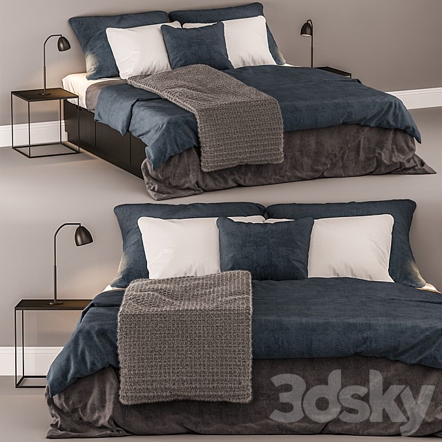 ikea nordli bed double 2