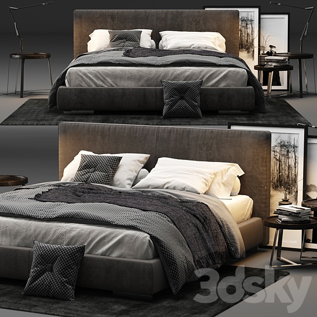 Flexform Magnum Bed