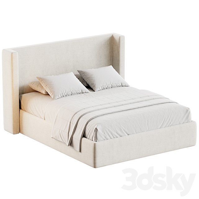 Shelter Non Tufted Side Storage Bed