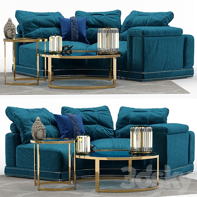 Andrew Sofa by Fendi (Section B)