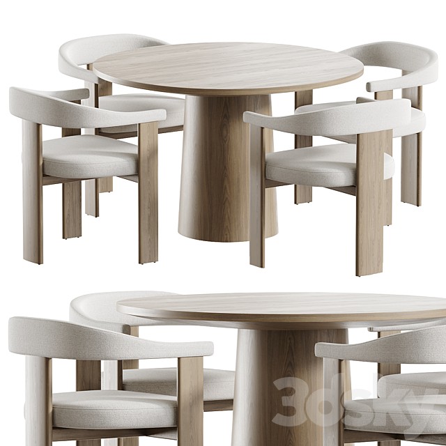 Nebula Chair and Dining Table