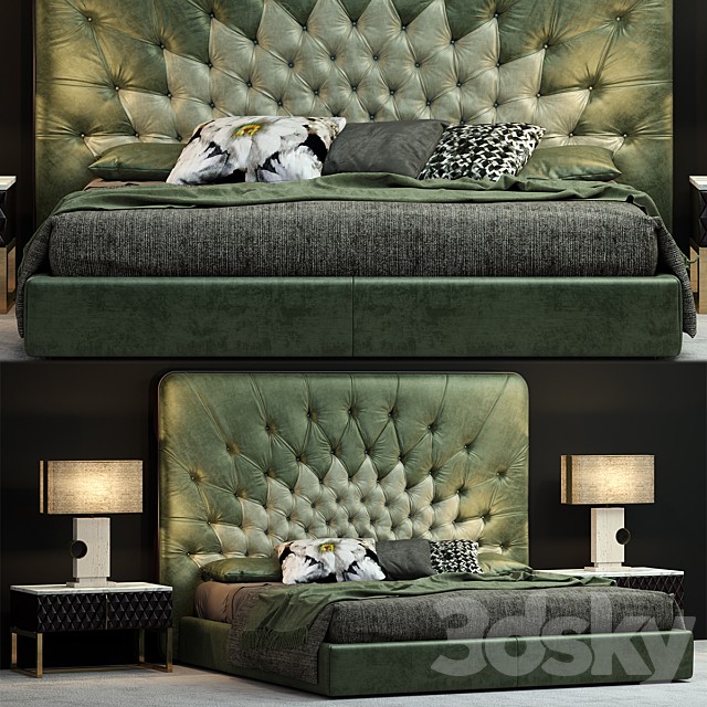 Bed OPERA CONTEMPORARY VERTIGO