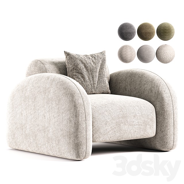 Dango chair by Divanru