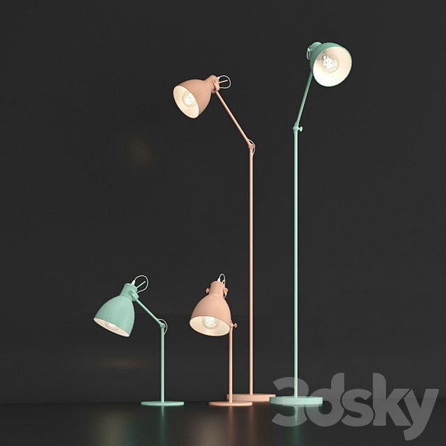 Floor lamp and table lamp Eglo Priddy, Priddy-P