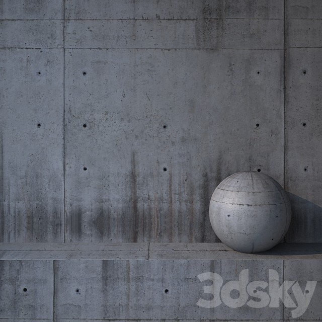 Concrete wall 78