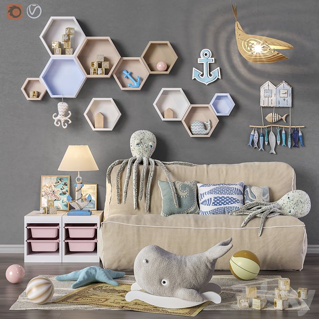 Toys and furniture set 31