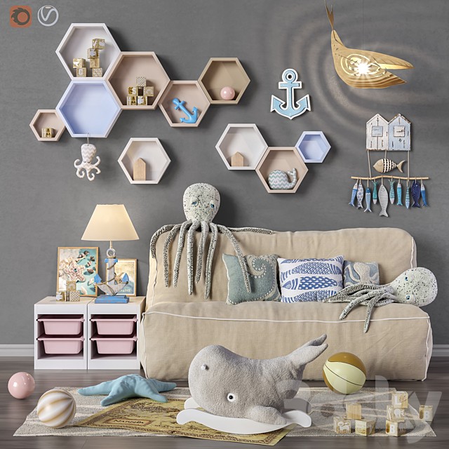 Toys and furniture set 31