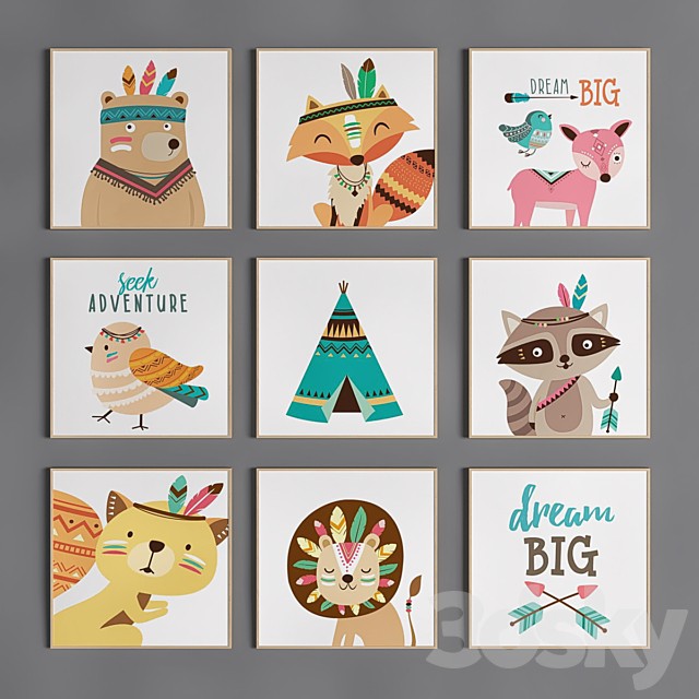 Kids Canvas Art Prints 12