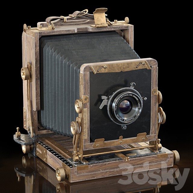 Tachihara 4x5 field camera for the competition
