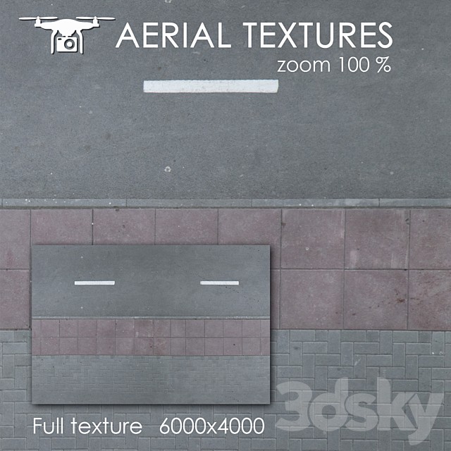Asphalt with sidewalk 67