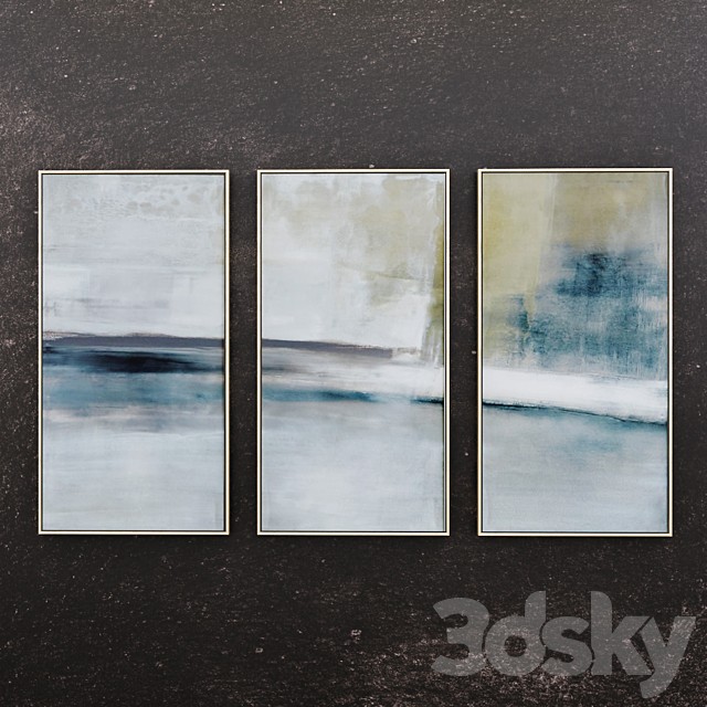 Pictures of the triptych John-Richard Collection