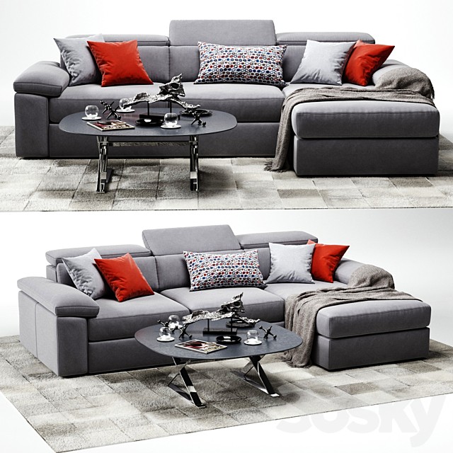 VAVICCI Diamante Corner Sofa