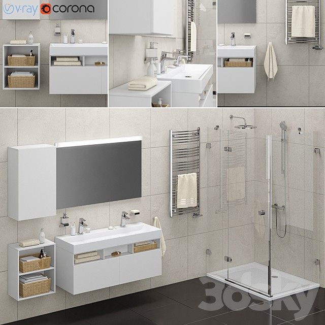 Set for bathroom set 01