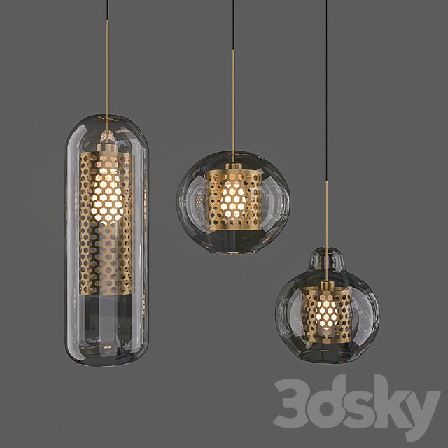 Chiswick Glass Pendant Light