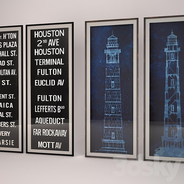 Posters Restoration Hardware