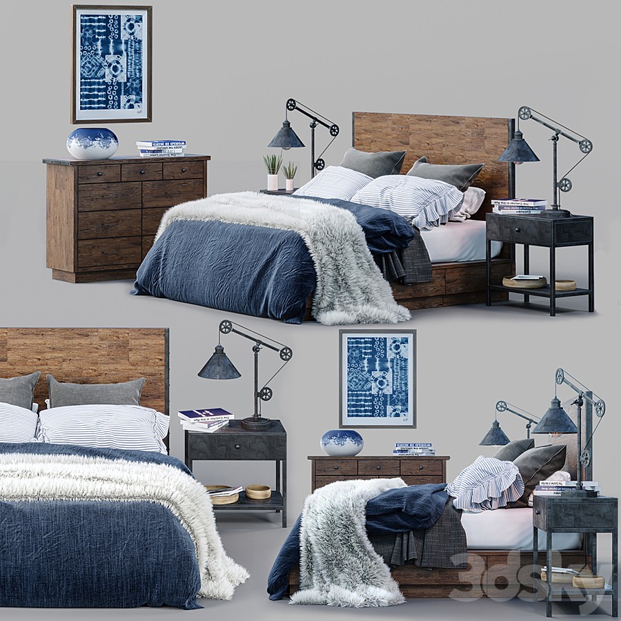 Big Daddy's Antiques Bed Set