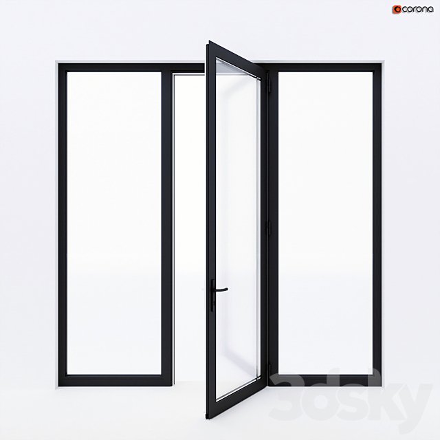 Balcony door Alumil
