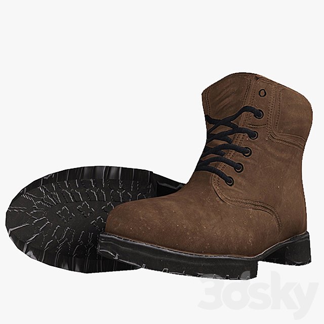 Shoes low-poly