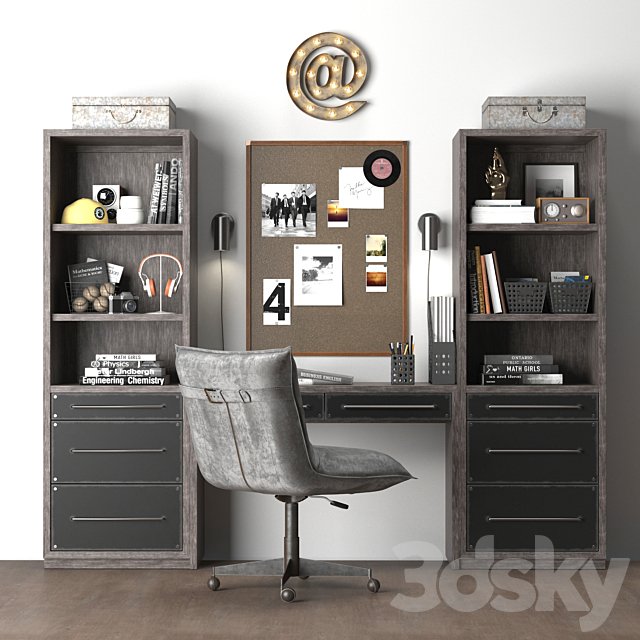 COLBIN STUDY WALL SET II