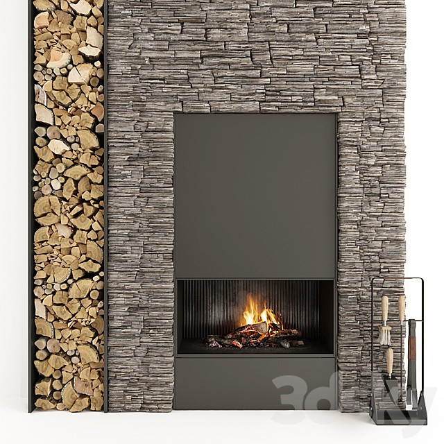 Fireplace and firewood 34