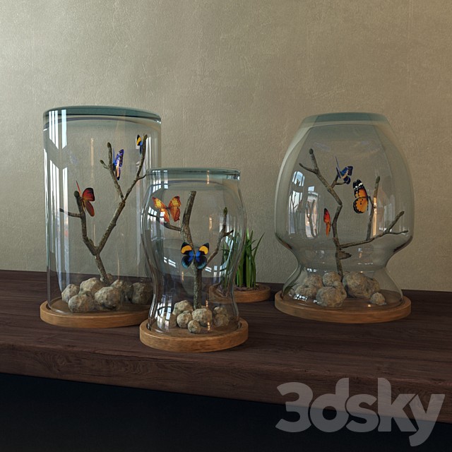Butterflies in banks