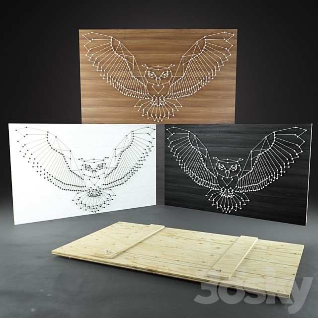 Handmade decor owl