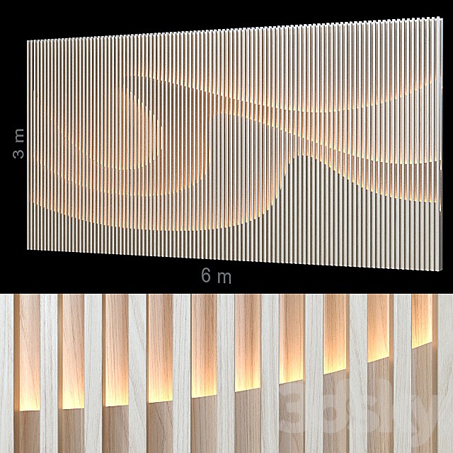 Decorative wall 88.