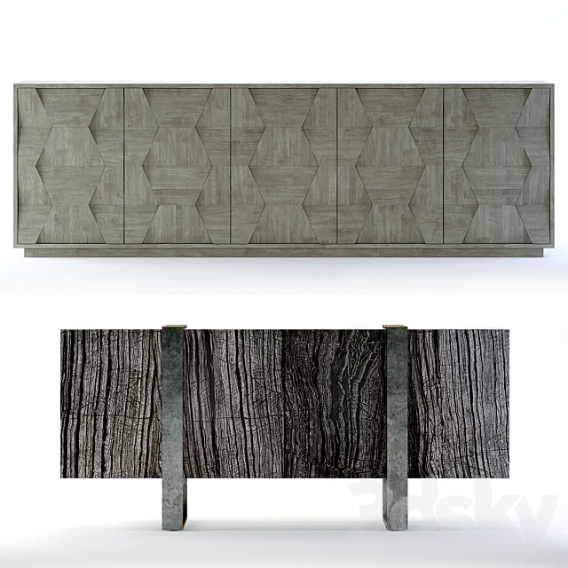 Bernhardt Linea Entertainment Consoles