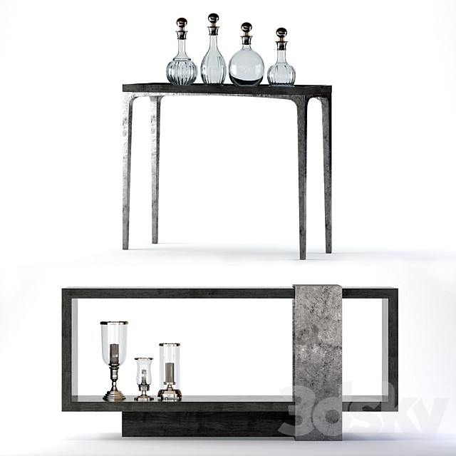 Bernhardt Linea Console Tables