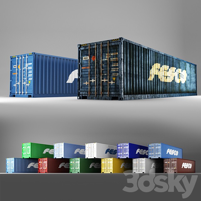 40 ft shipping container Fesco