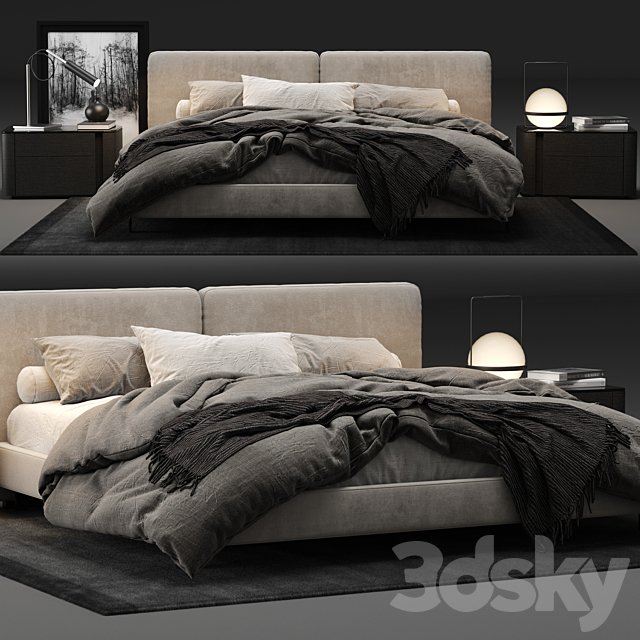 Minotti Tatlin Bed
