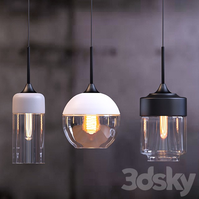 Set chandeliers K & C