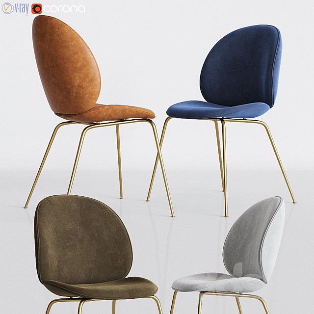 Gubi Beetle Dinning Chair