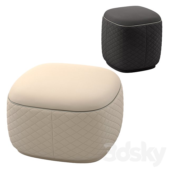 Bentley home dundee ottomans