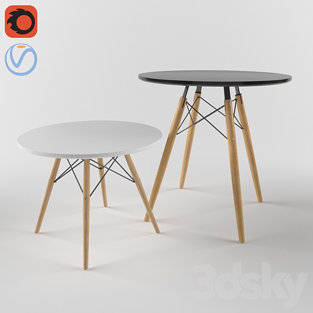 Dining and coffee tables Eiffel