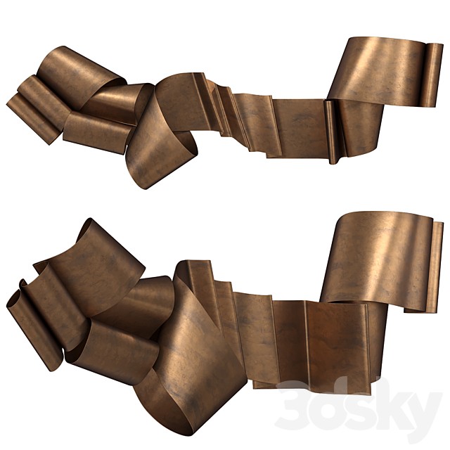 Brass Landscape 231011 by Martha Sturdy