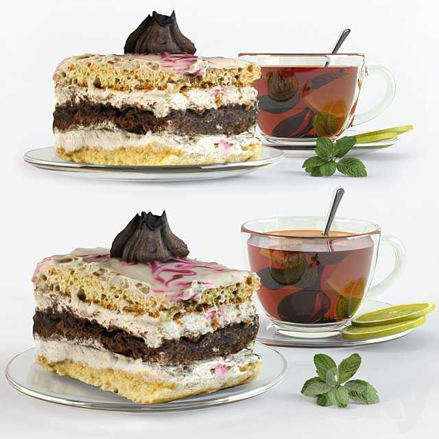 Tea with cake