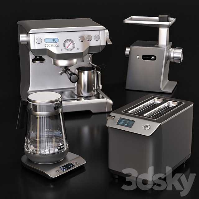 Household appliances BORK silver