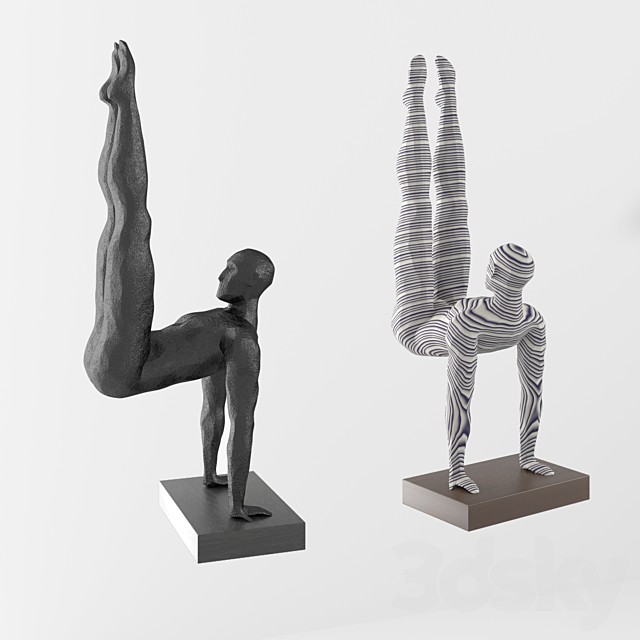Athlete figurine