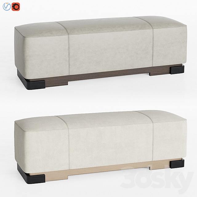 Star Ottoman Kara Mann Bakerfurniture
