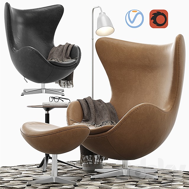 Egg lounge chair